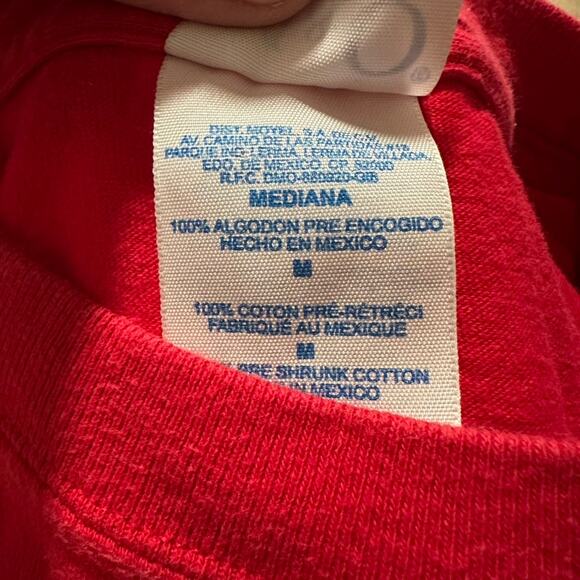 Vtg Texas Tech TTU Red Raiders T-Shirt Size Medium Red Limited Edition - Picture 6 of 6